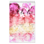 オーラララ カレンダー (2月 2027)