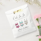 オーラランジェリーブライダルシャワー フェイバーバッグ (封をした状態)