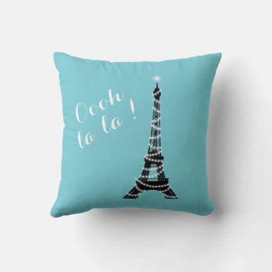 オーララ装飾用クッションターコイズ クッション (裏面)