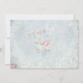 オーララ パリ エッフェル塔 ウェディング 招待状 (裏面)