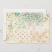 オーララ パリ エッフェル塔 ウェディング 招待状 (裏面)