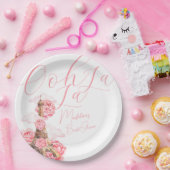 オーララ パリ ブライダルシャワー ペーパープレート (パーティー)