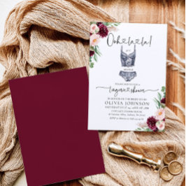 オーラルラ ブラランジェリー ブライダルシャワーの招待状 招待状