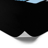 オーラルHy-jeanおもしろいティースプンダークBG ポスター (角)