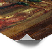 オーランのハーレムインテリア, c.1847 ポスター (角)