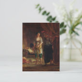 オーランのハーレムインテリア, c.1847 ポストカード (スタンド正面)