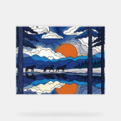 オーランガー太陽 アクリルサイン (正面)