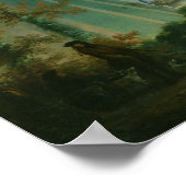 オーランジェリーとヴェルサイユのシャトー， 1696 ポスター (角)