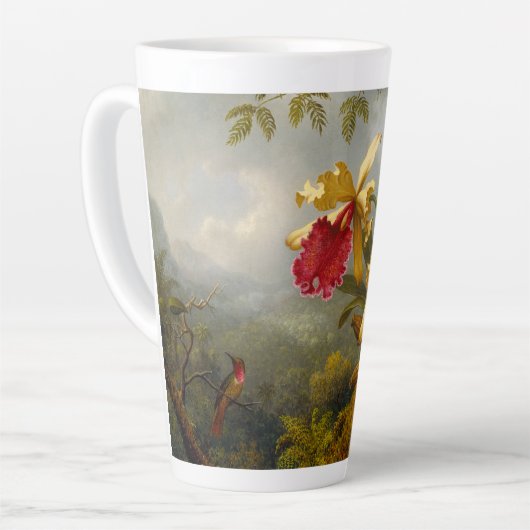 オーランズアンドハミングバードヘードラテマグ カフェラテマグ (左アングル)