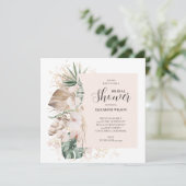 オーランズパームズボホブライダルシャワー 招待状 (スタンド正面)