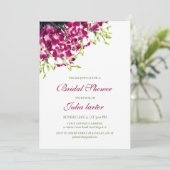オーランズワイルドボタニカルフラワーズブライダルシャワー 招待状 (スタンド正面)