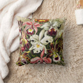 オーランズ,オーキデエデヌスブルメンエルンストハエッケル クッション (ブランケット)