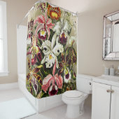 オーランズ,オーキデエデヌスブルメンエルンストハエッケル シャワーカーテン (インサイチュ)