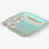 オーランズ&ボホアーチオンビーチ結婚式 ペーパープレート (傾斜あり)