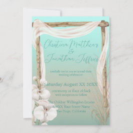 オーランズ&ボホアーチオンビーチ結婚式 招待状