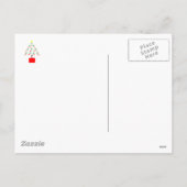 オーランドからのメリークリスマス – ピンク・フラミンゴ， シーズンポストカード (裏面)