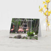 オーランドからクリスマスを祝って カード (黄色い花)