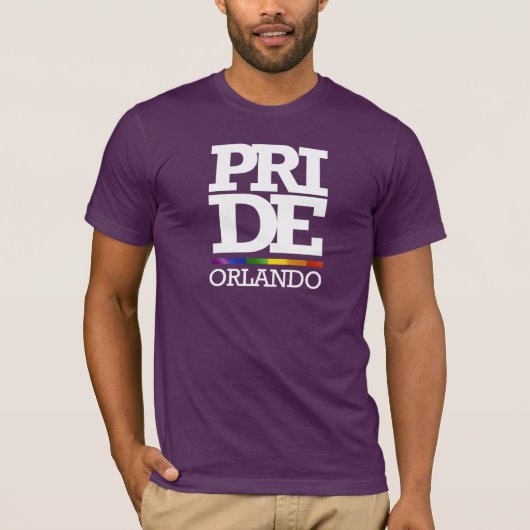 オーランドのプライド -- .png tシャツ (正面)