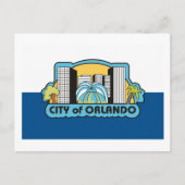 オーランドの旗の郵便はがき ポストカード (正面)