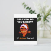 オーランドゥは好き？秋の日の出です ポストカード (スタンド正面)