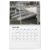 オーランドウォールカレンダーのアリゲーターパーク カレンダー (2月 2026)