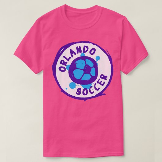 オーランドサッカー Tシャツ (デザイン正面)