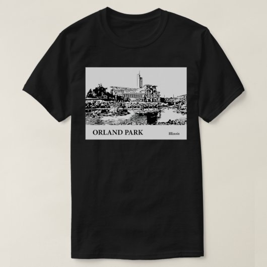 オーランドパークイリノイTシャツ2 Tシャツ (デザイン正面)