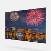 オーランドフロリダレイクエオラ花火&噴水 アクリルサイン (傾斜)