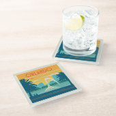 オーランドフロリダ ガラスコースター (アングル)