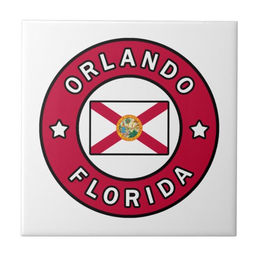 オーランドフロリダ タイル (正面)