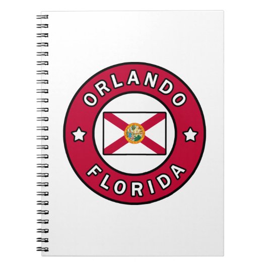 オーランドフロリダ ノートブック (正面)