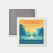 オーランドフロリダ マグネット (正面/裏面)