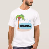 オーランドフロリダTシャツ Tシャツ (正面)
