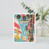 オーランドフロリポップ・アートのダアートトラベルイラストレーション ポストカード (スタンド正面)