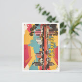 オーランドフロリポップ・アートのダアートトラベルイラストレーション ポストカード (スタンド正面)