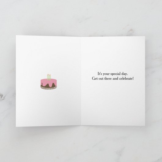 オーランドマイアミサウスビーチフロリダコラージュ誕生日 カード (内部)