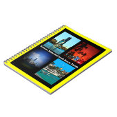 オーランドマイアミ南ビーチコラージュ ノートブック (左側)