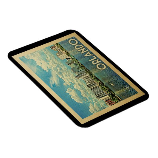 オーランドマグネットフロリダヴィンテージ旅行 マグネット (右側)