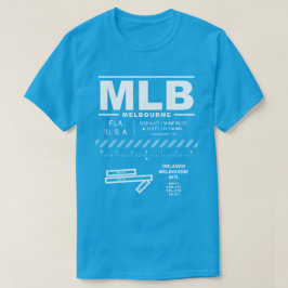 オーランドメルボルン国際的エアポートMLB Tシャツ