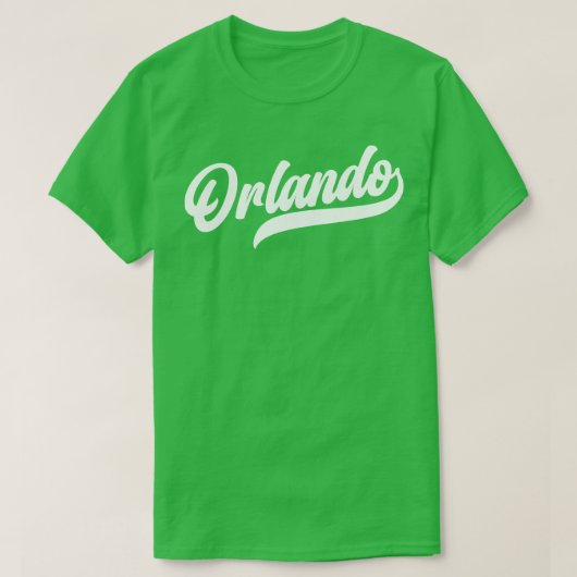 オーランドレトロオーランド魔法 Tシャツ (デザイン正面)