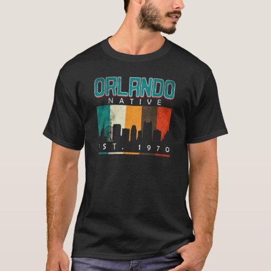 オーランド先住民エスト。1970 Tシャツ (正面)