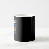 オーランド動揺して州旗 コーヒーマグカップ (中央)