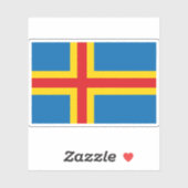 オーランド国旗、フィンランド シール (シート)