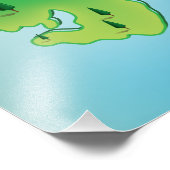 オーランド島 スウェーデン 地図 フォトプリント            (角)