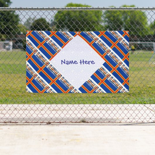 オーランド諸島アランダー国旗のタイルパーソナライズされた張 横断幕 (インサイチュ)