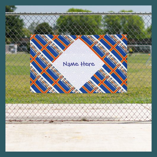 オーランド諸島アランダー国旗のタイルパーソナライズされた張 横断幕