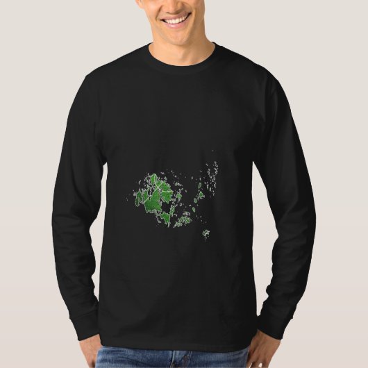 オーランド諸島サッカー場 Tシャツ (正面)