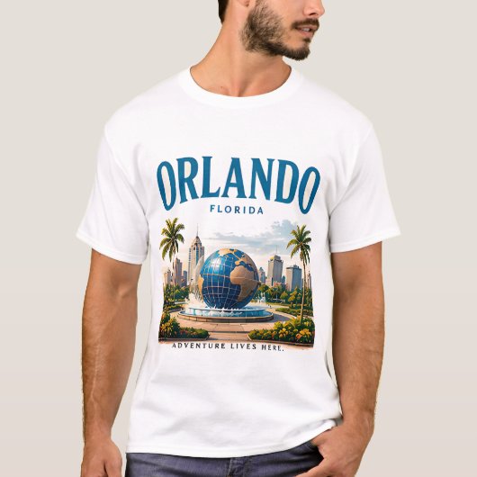 オーランド・サンシャイン・アドベンチャー Tシャツ (正面)