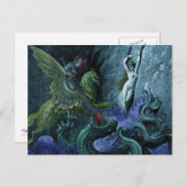 オーランド・フリオソヴィンテージのゴシック様式のはがき ポストカード (正面/裏面)