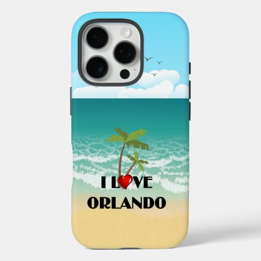 オーランド フロリダが大好き Case-Mate iPhoneケース (裏面)